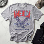 America USA 250 Vintage Gym T-Shirt