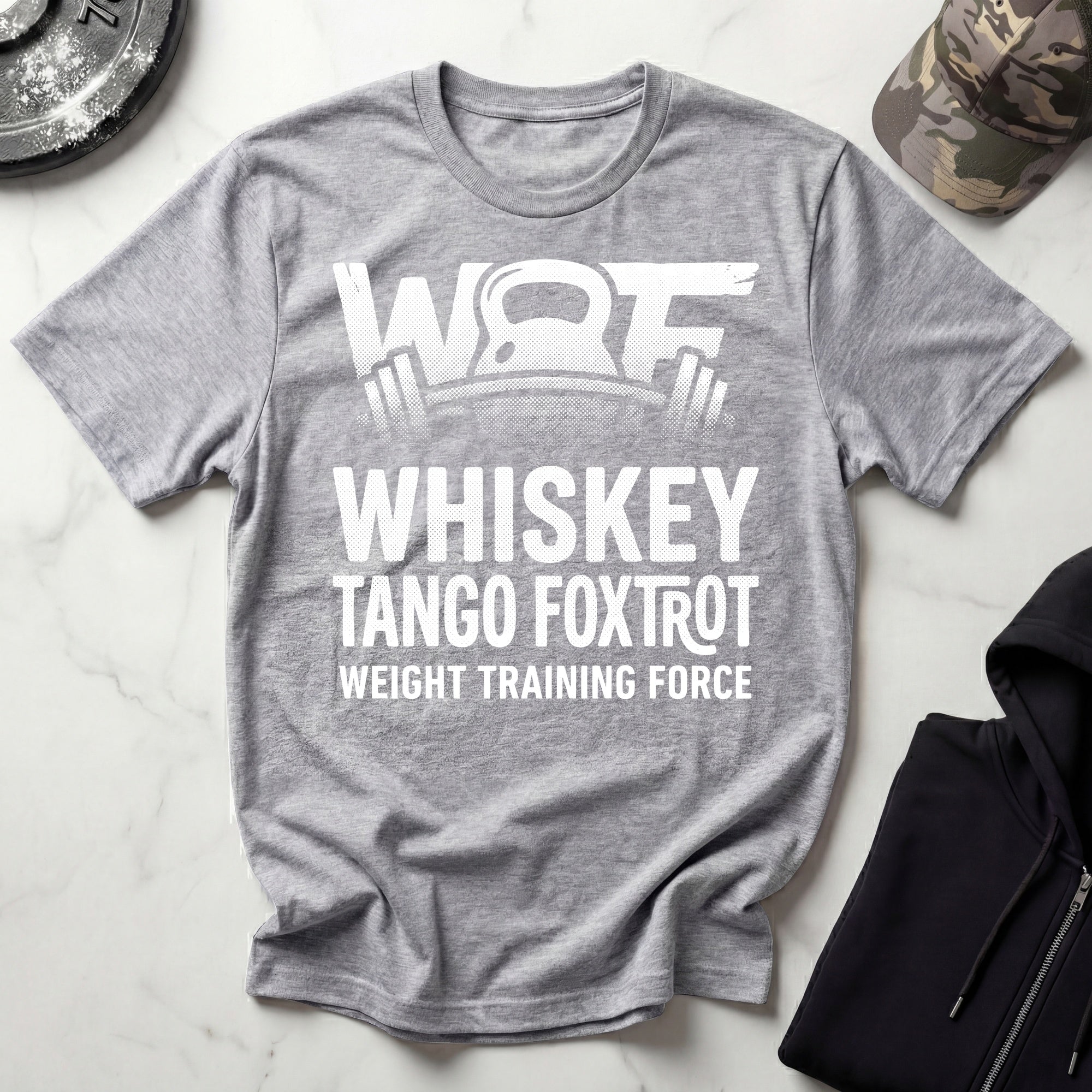 Whiskey Tango Foxtrot Vintage Gym T-Shirt