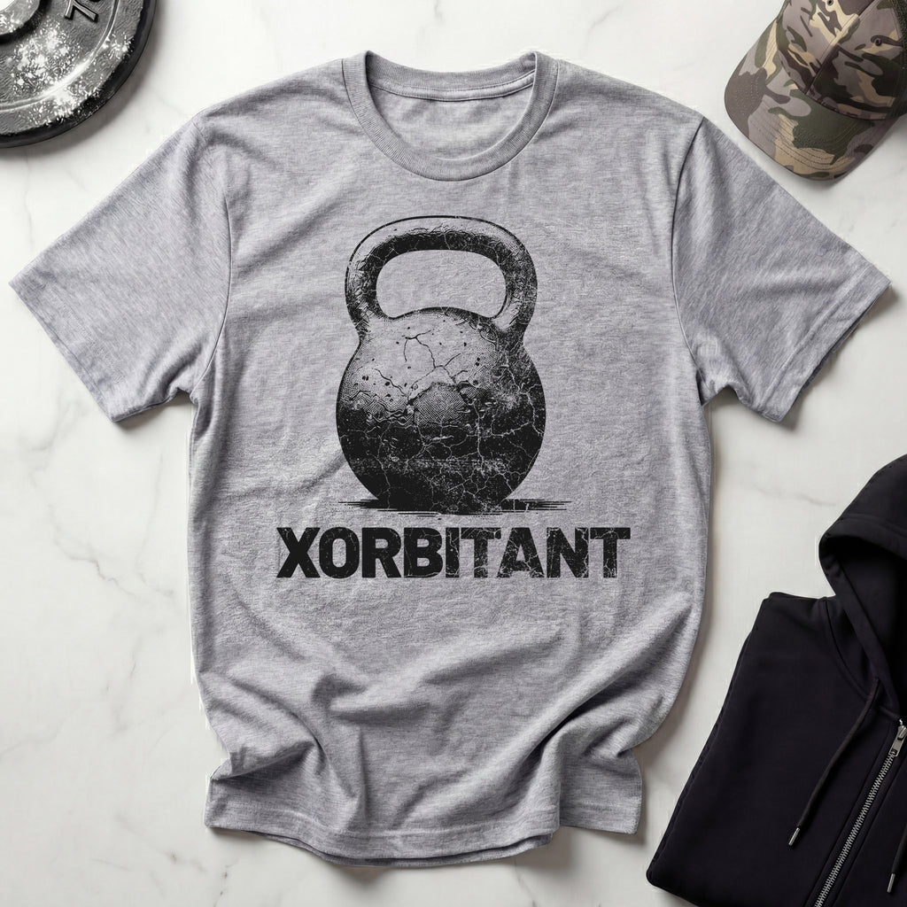 X Orbitant Kettlebell Vintage Gym T-Shirtt