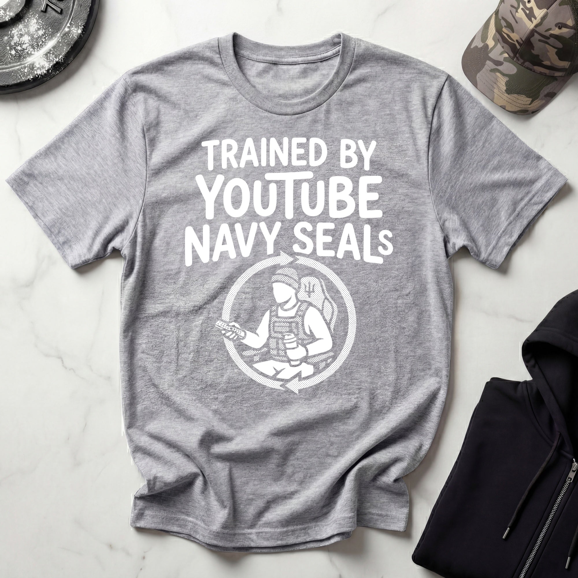 Team YouTube Navy SEALs Gym T-Shirt