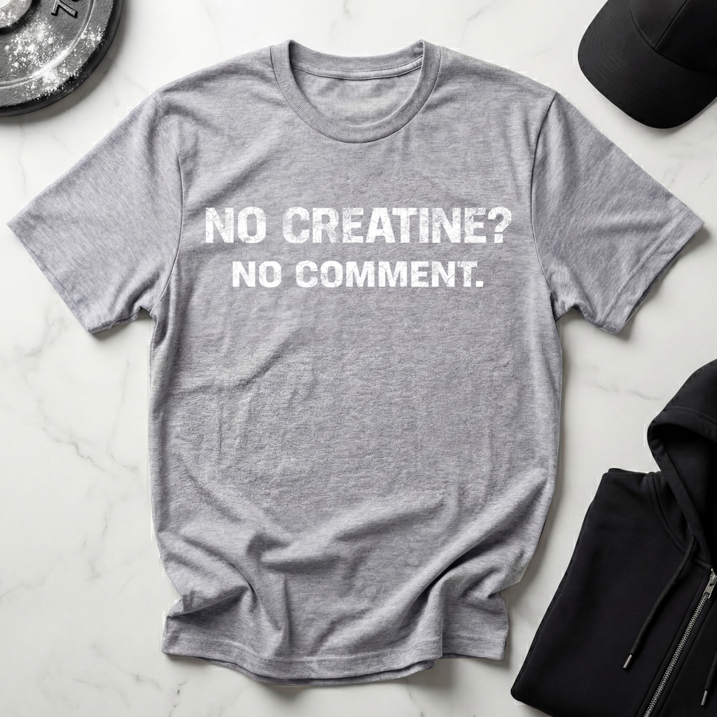 No Creatine No Comment Dark Tee