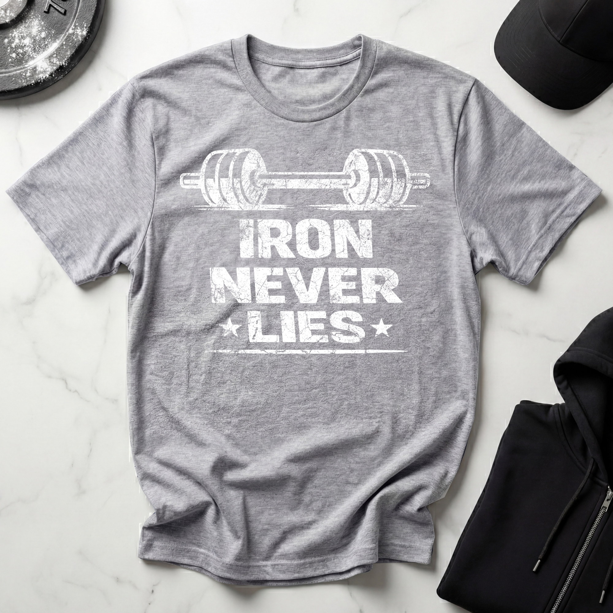 Iron Never Lies Dark Tee