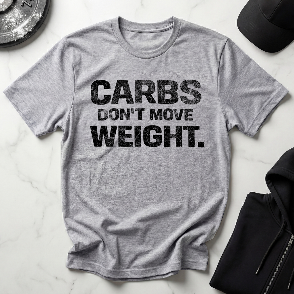 Carbs Dont Move Weight Light Tee