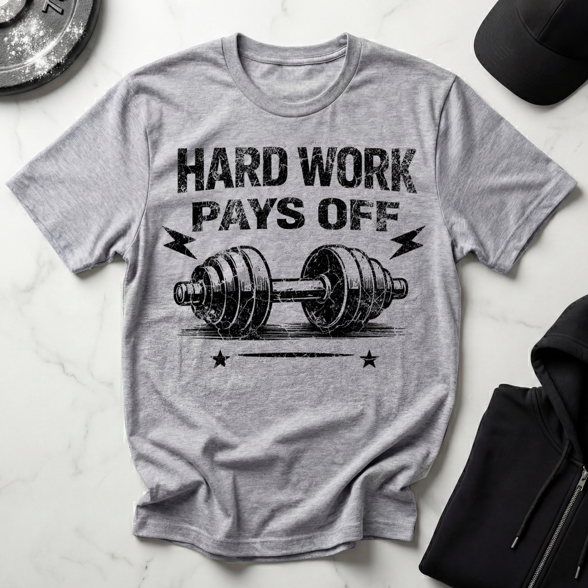 Hard Work Pays Off Light Tee