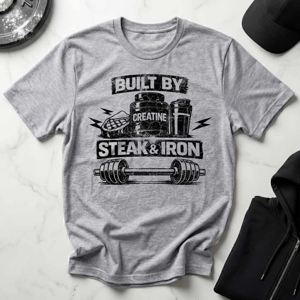 Built by Steak & Iron Light Tee