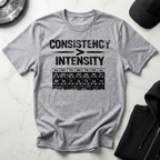 Consistency Over Intensity Light Tee