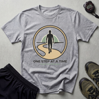 One Step At A Time Recovery Gym T-Shirt