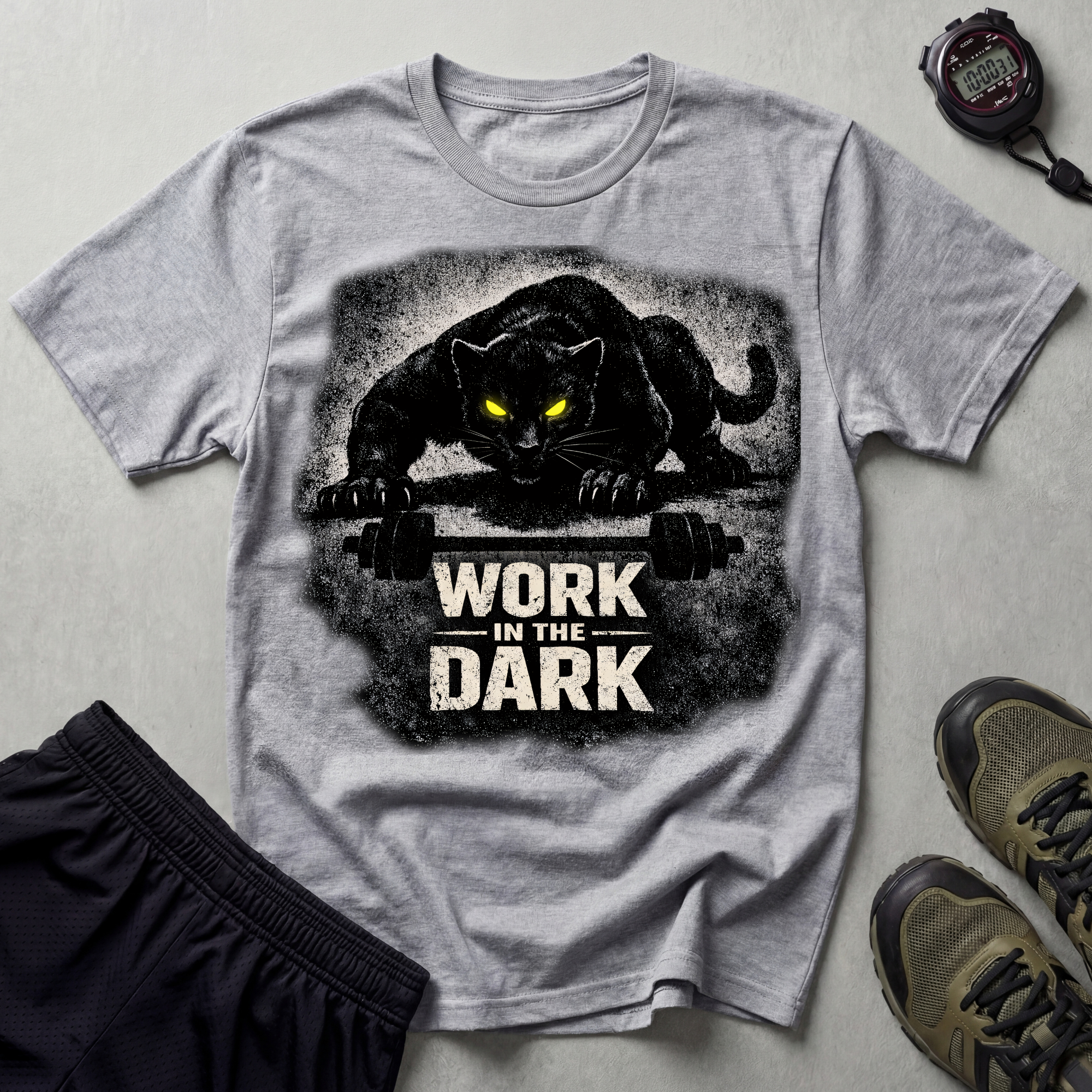 Work In The Dark Gym T-Shirt