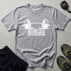Limits Are Temporary Bodybuilding T-Shirt