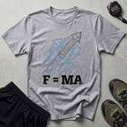 Force Equals Muscles X Attitude Gym T-Shirt