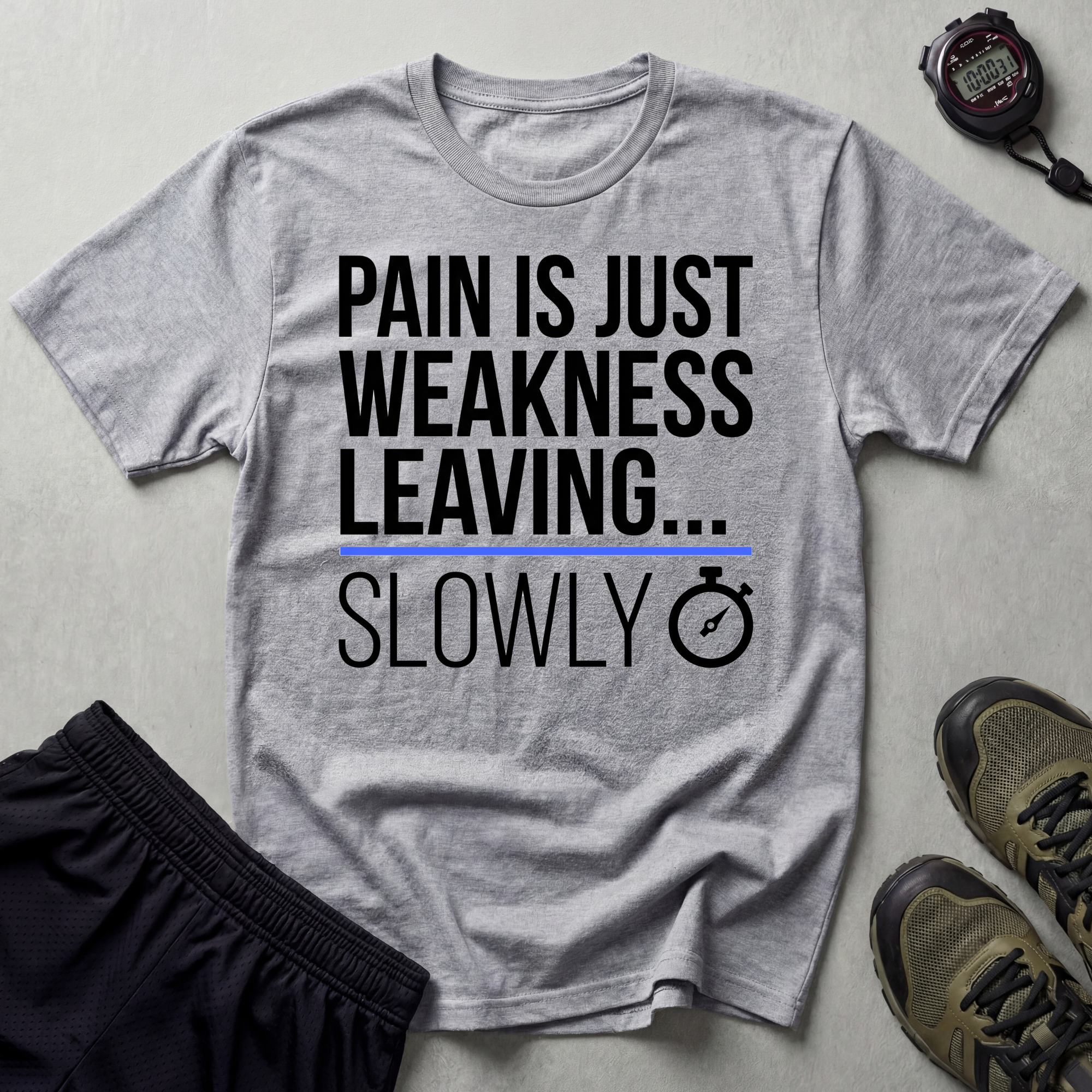 Pain Is Weakness Leaving The Body...Slowly Gym T-Shirt