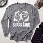 MMA Shark Tank Training Long Sleeve Gym Tee