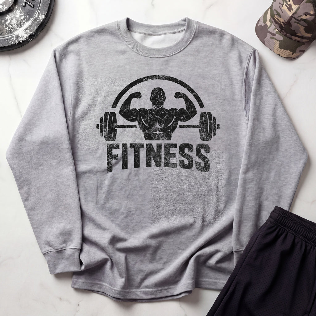Weightlifting Cozy Gym Crewneck Sweatshirt