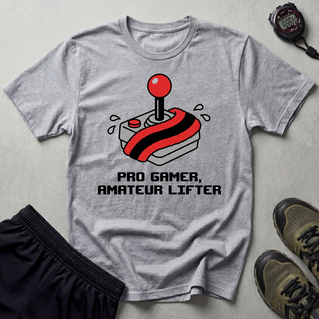 Pro Gamer Amateur Lifter Gym T-Shirt