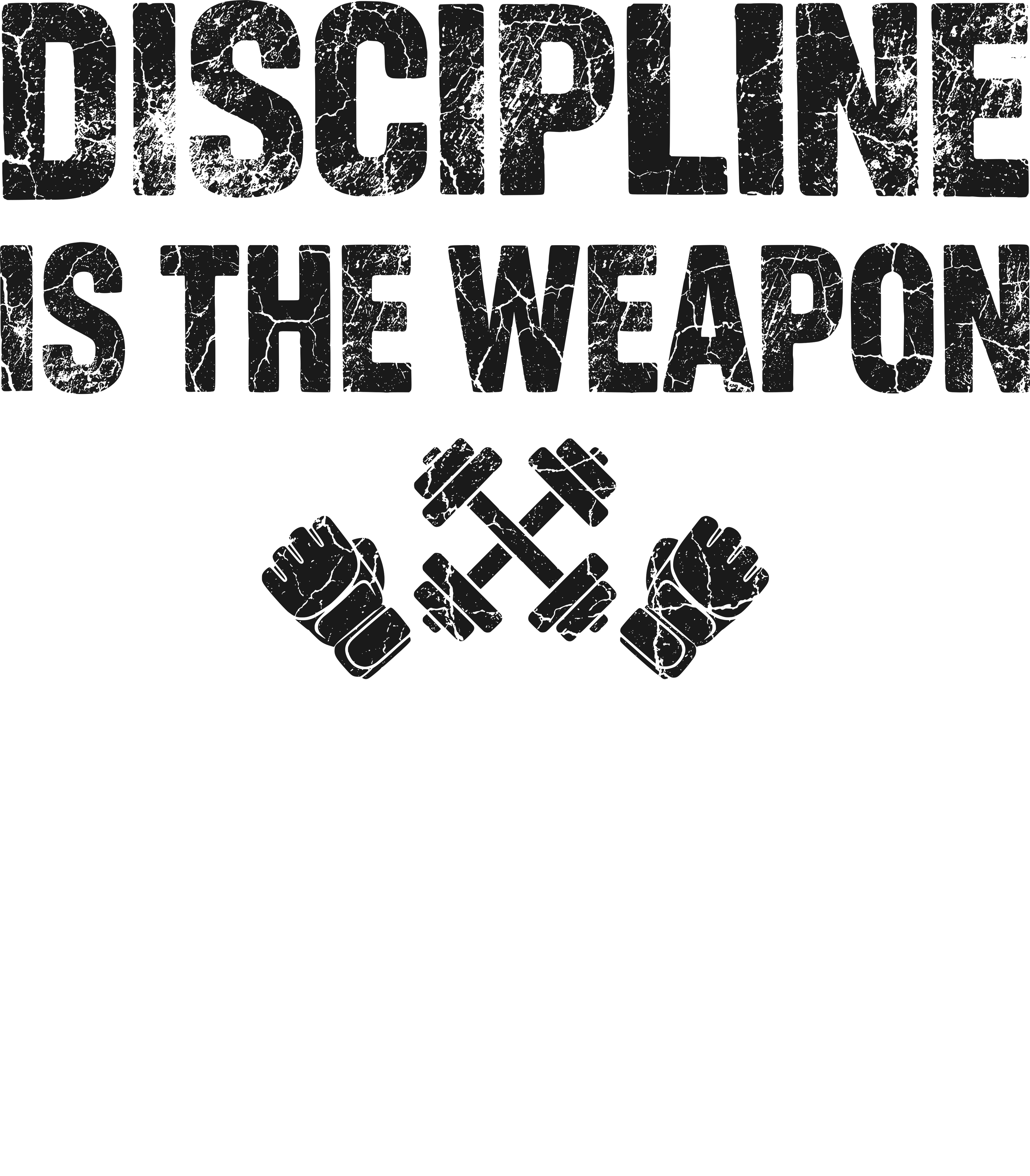 Weapons Discipline Bodybuilding Vintage Gym T-Shirt
