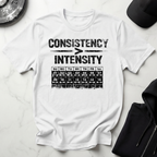 Consistency Over Intensity Light Tee