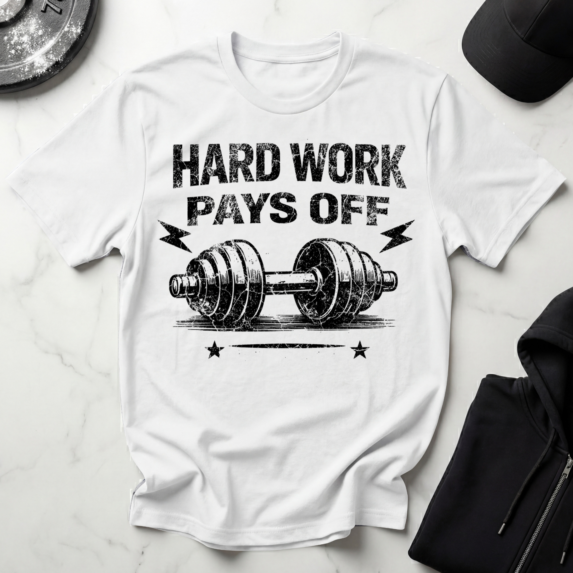 Hard Work Pays Off Light Tee