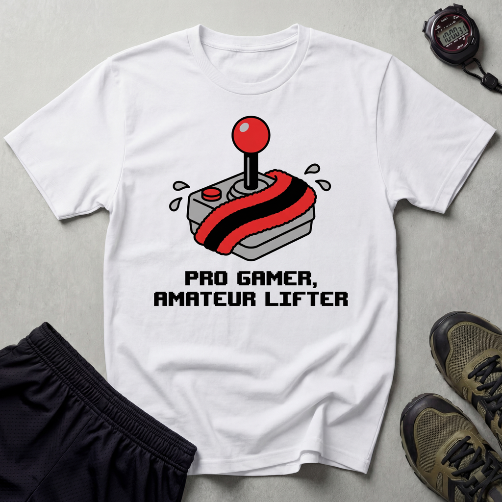 Pro Gamer Amateur Lifter Gym T-Shirt