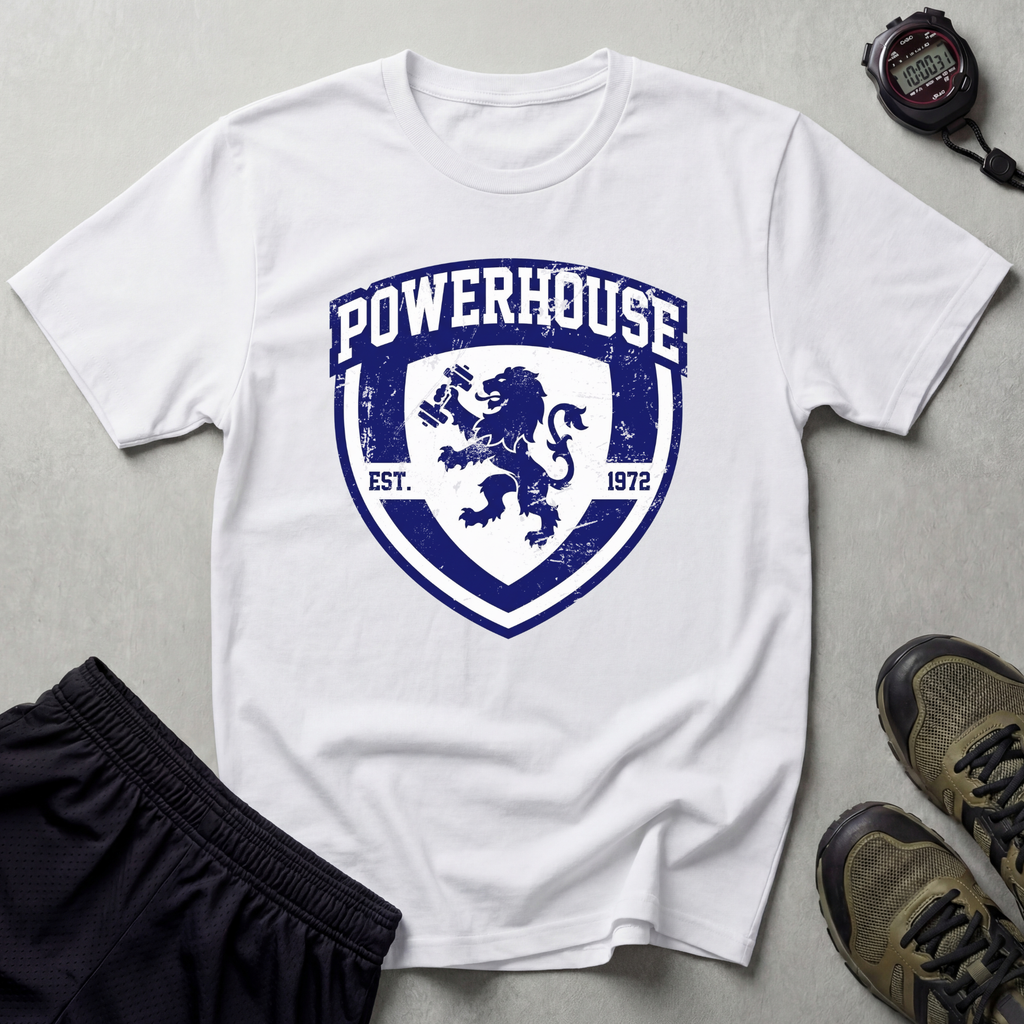 Powerhouse Weightlifting Lion Gym T-Shirt
