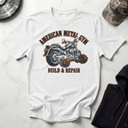 American Metal Build and Repair Vintage Graphic Gym T-Shirt