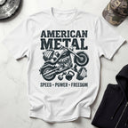 American Metal Softtail Build and Repair Vintage Graphic Gym T-Shirt