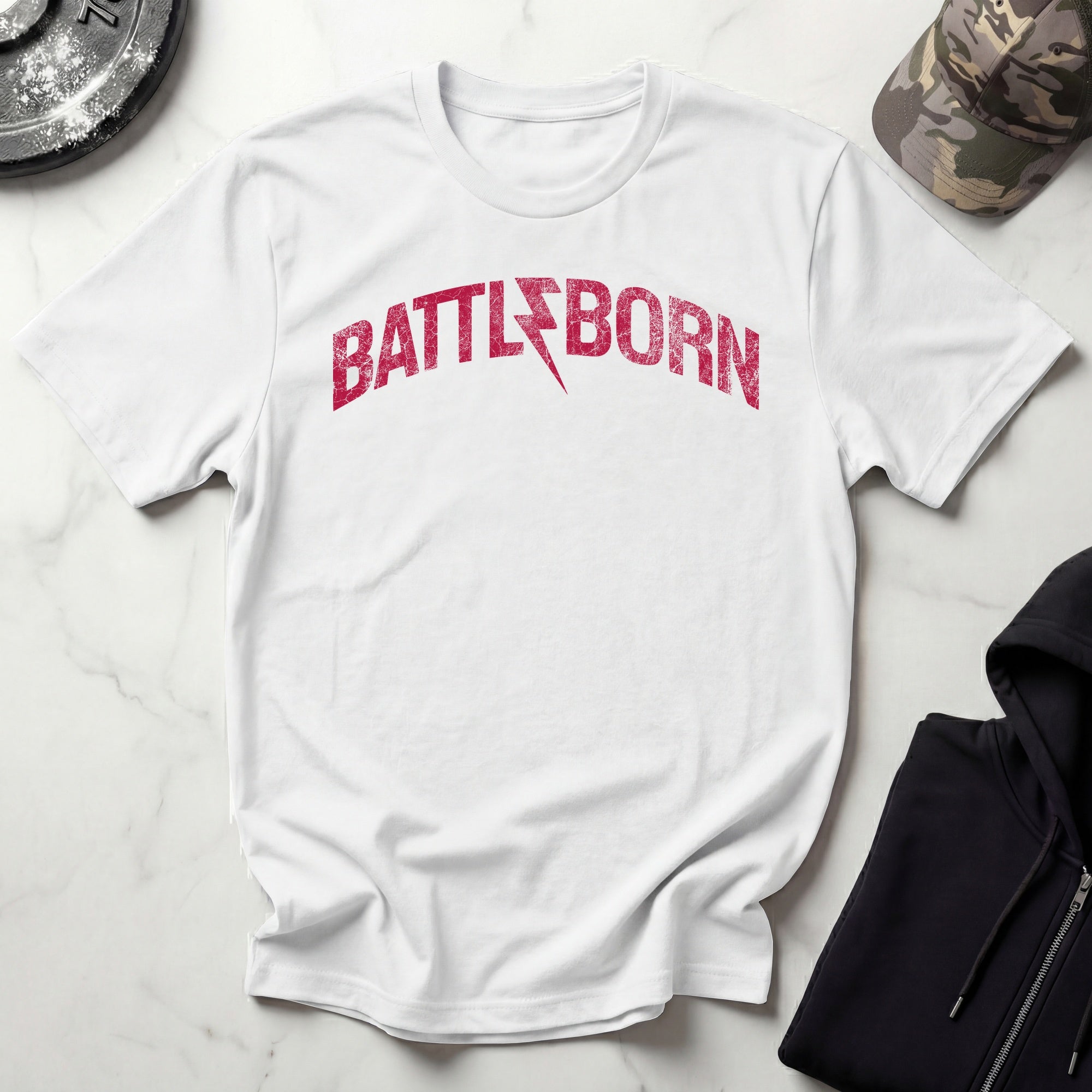 Battle Born Killer Retro Gym T-Shirt