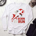 Born To Run Graphic Long Sleeve Tee