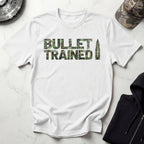 Camo Bullet Trained Graphic Gym T-Shirt
