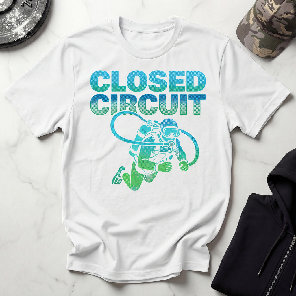 Closed Circuit Diver Gym T-Shirt