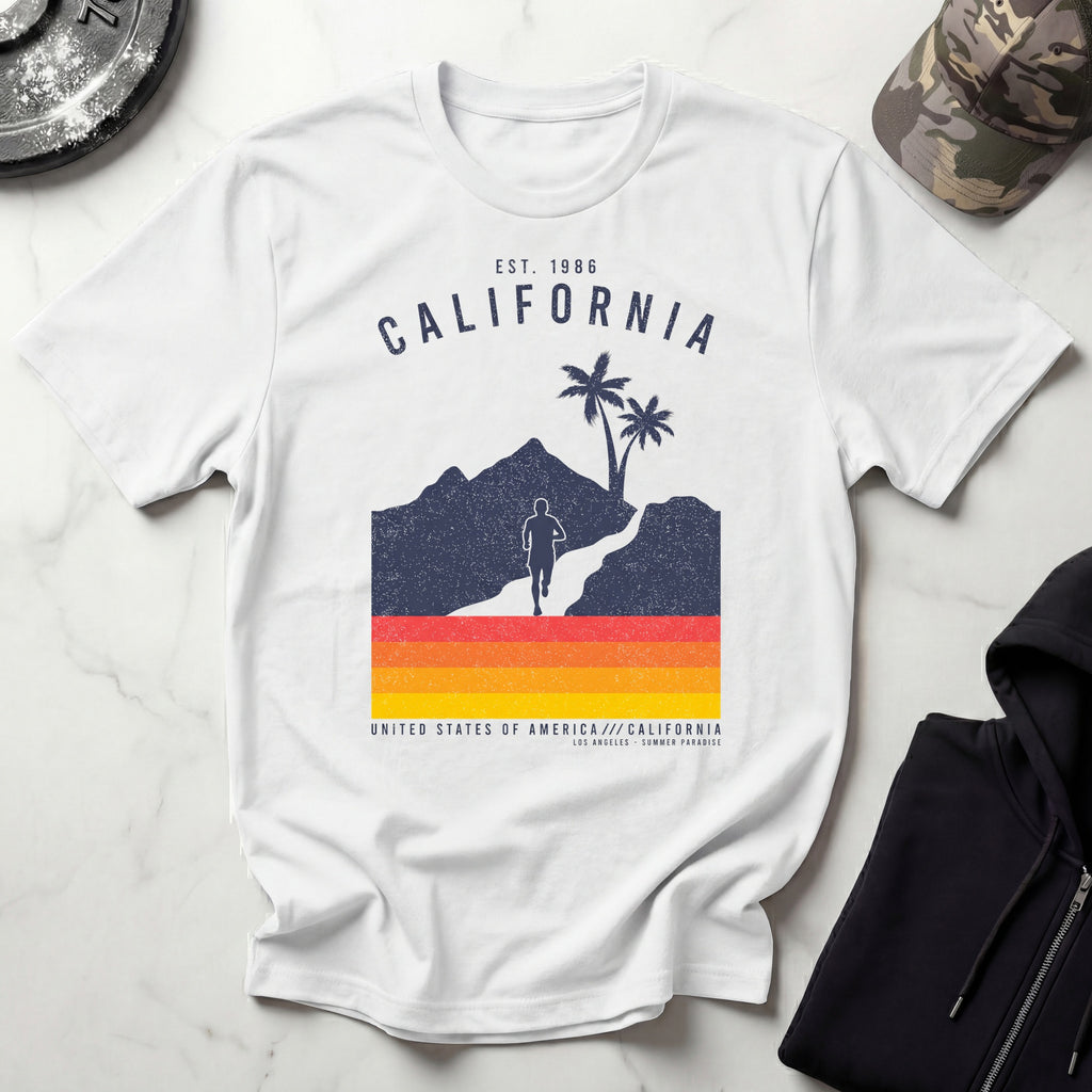 California Trail Runner Vintage Gym T-Shirt