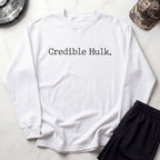 Credible Hulk Vintage Crewneck Sweatshirt