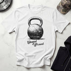 Cleaned and Pressed Kettlebell Retro Gym T-Shirt