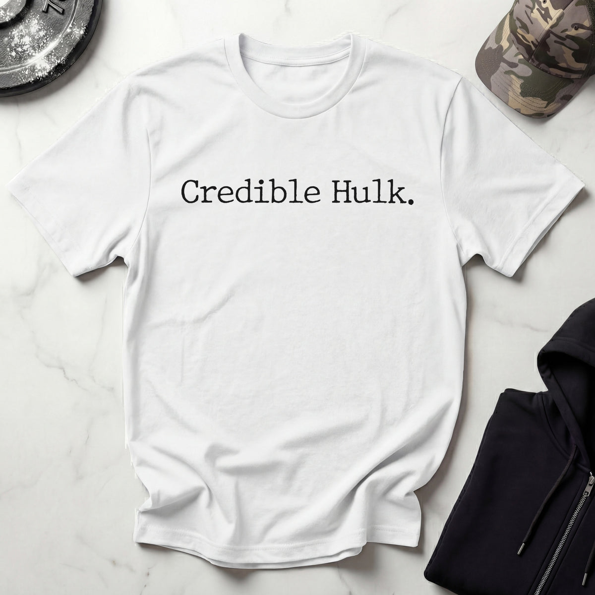 Credible Hulk Type Vintage Gym T-Shirt