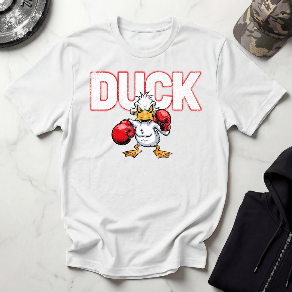 DUCK Boxer Graphic Vintage Gym T-Shirt
