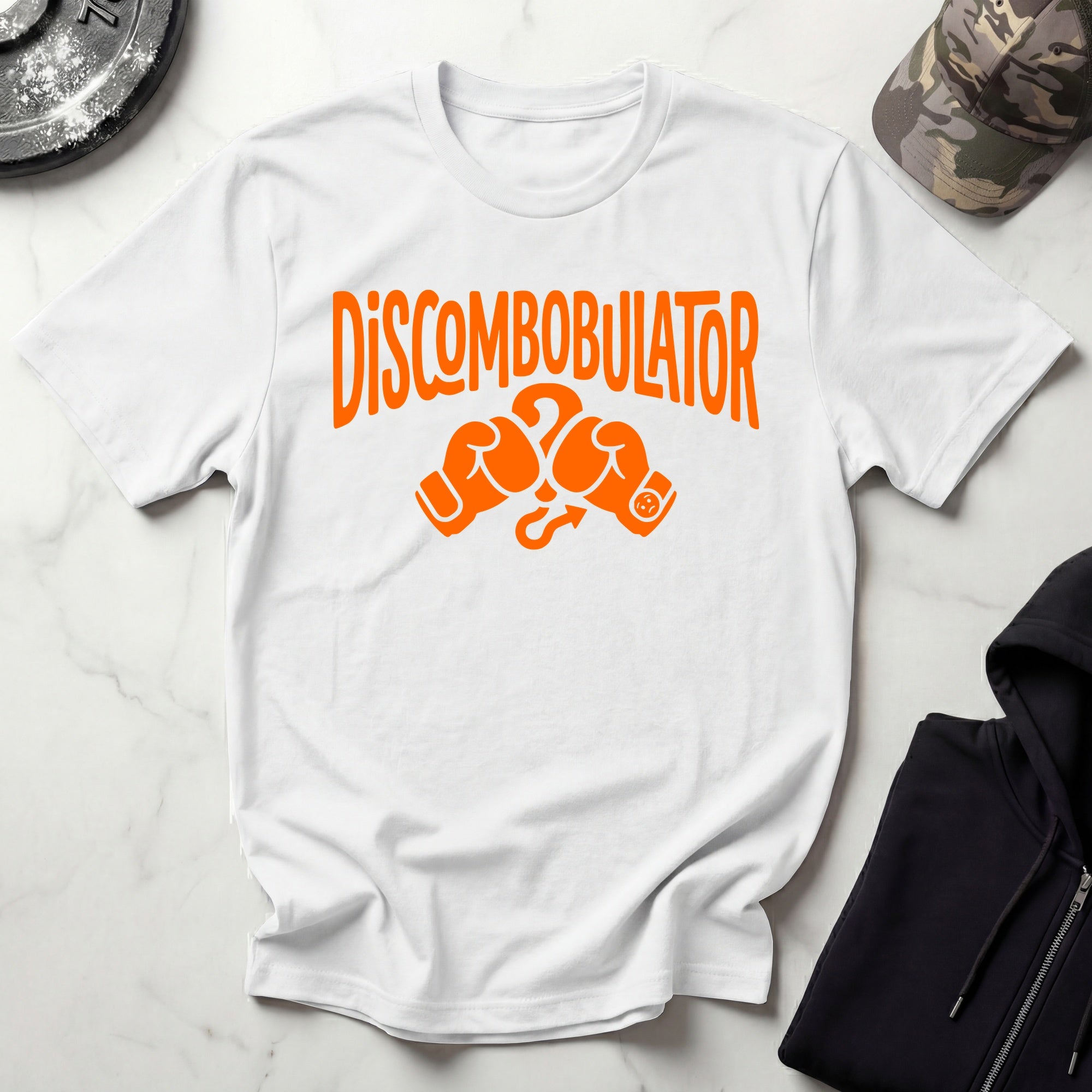 Discombobulator Boxing Orange T-Shirt