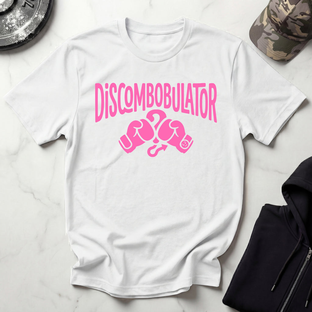 Discombobulator Boxing Pink T-Shirt