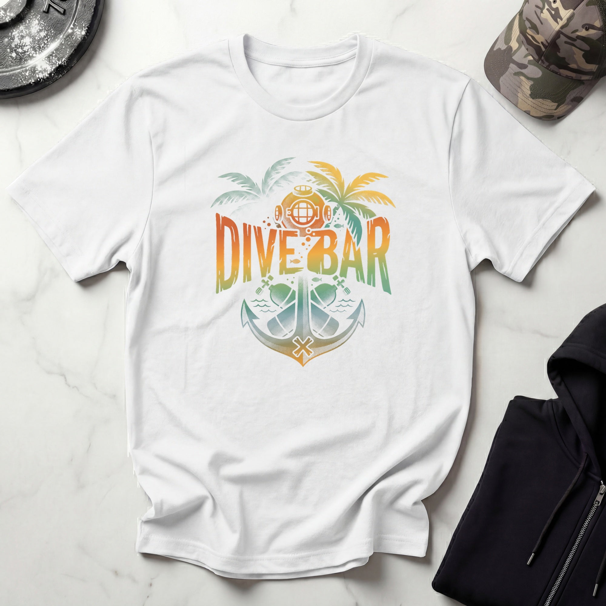 Vintage Dive Bar Gym T-Shirt