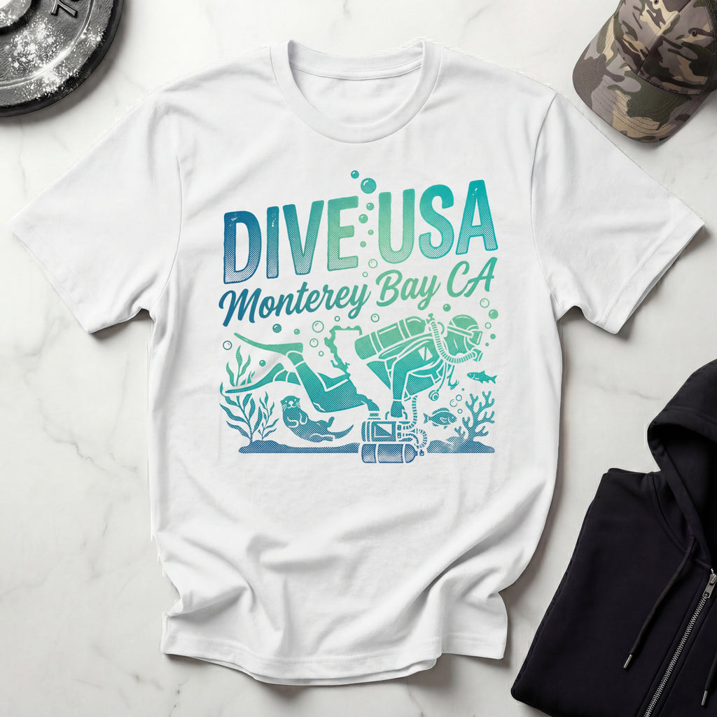 Dive Monterey Bay Gym T-Shirt