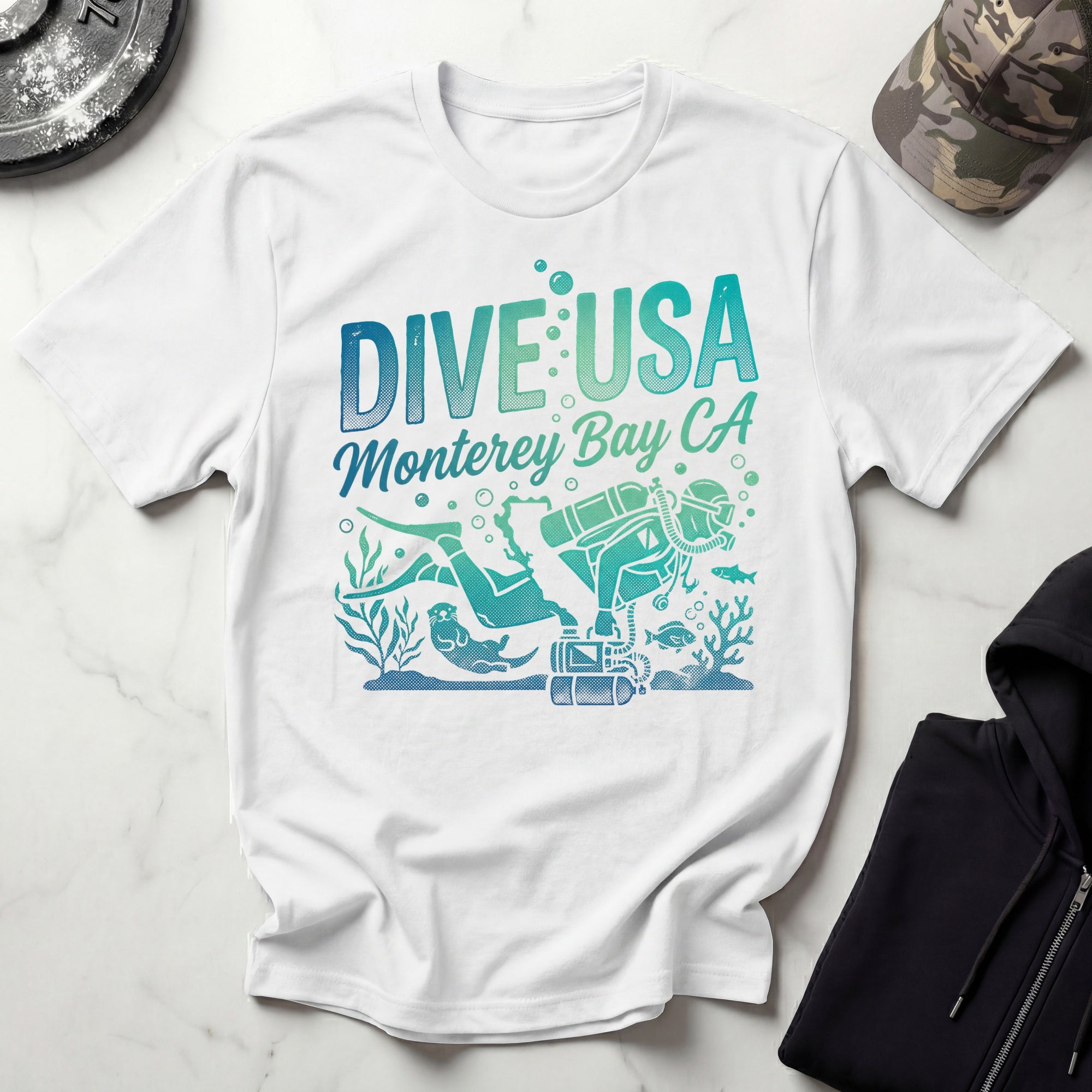 Dive Monterey Bay Gym T-Shirt