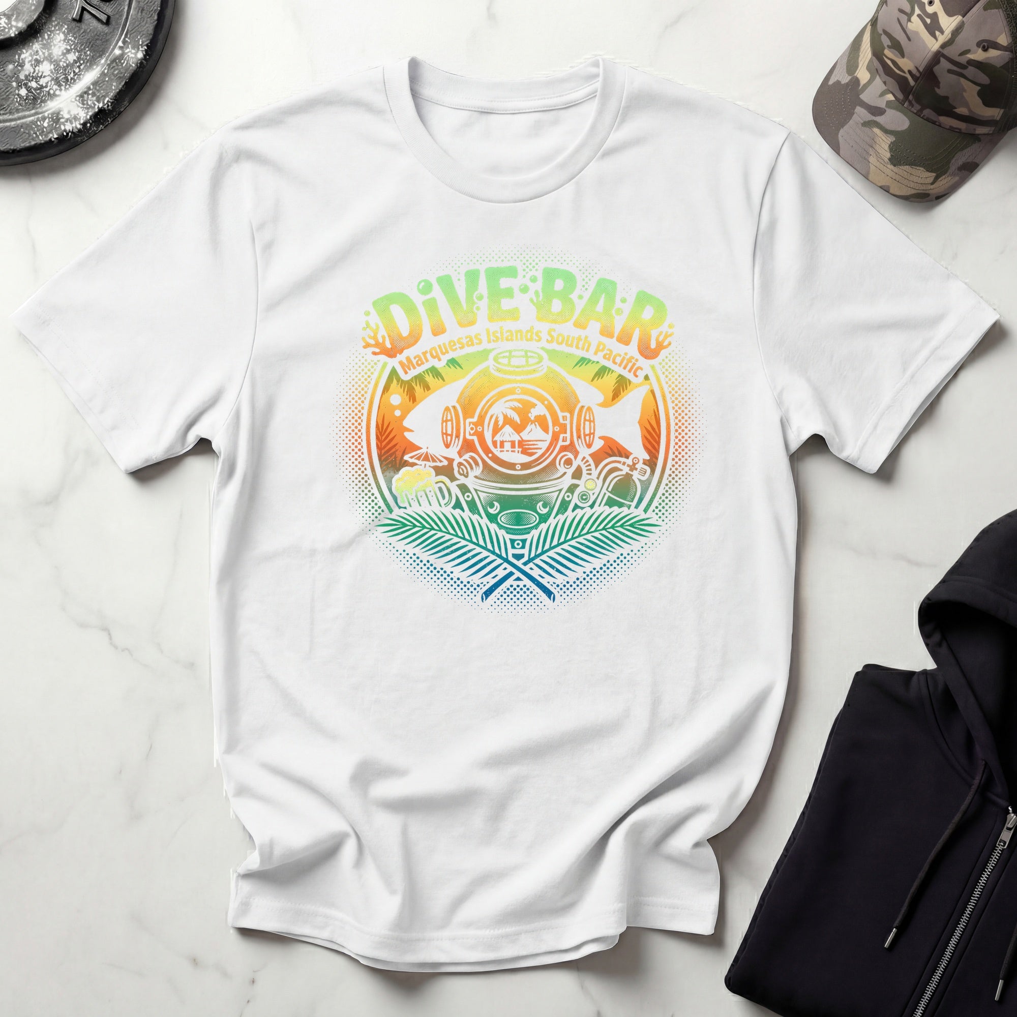 Vintage Dive Bar Gym T-Shirt