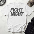 Fight Night MMA Grunge Vintage Gym T-Shirt