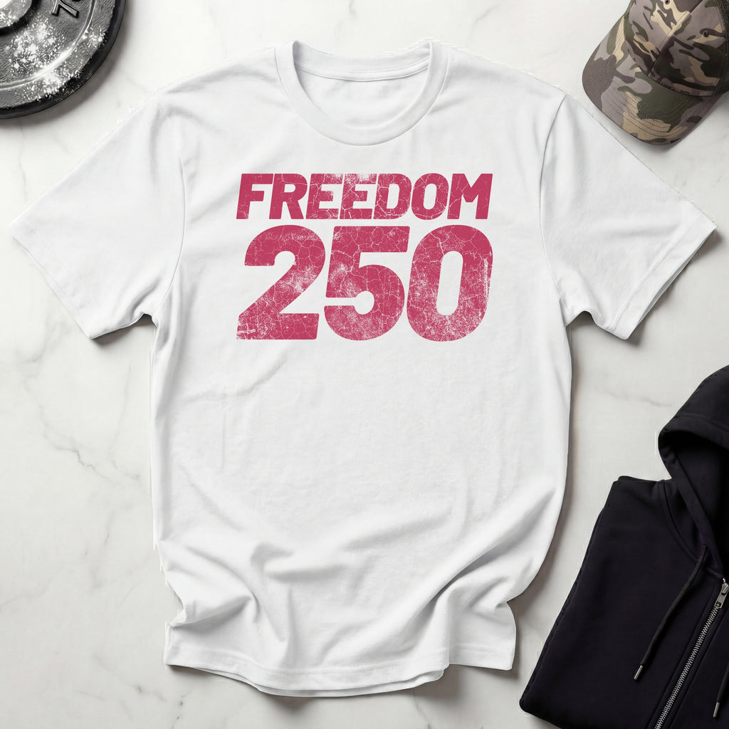 Freedom 250 MMA Retro Gym T-Shirt
