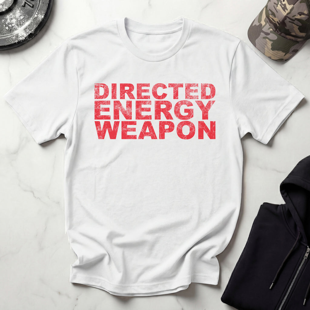 Directed Energy Grunge Red Gym T-Shirt