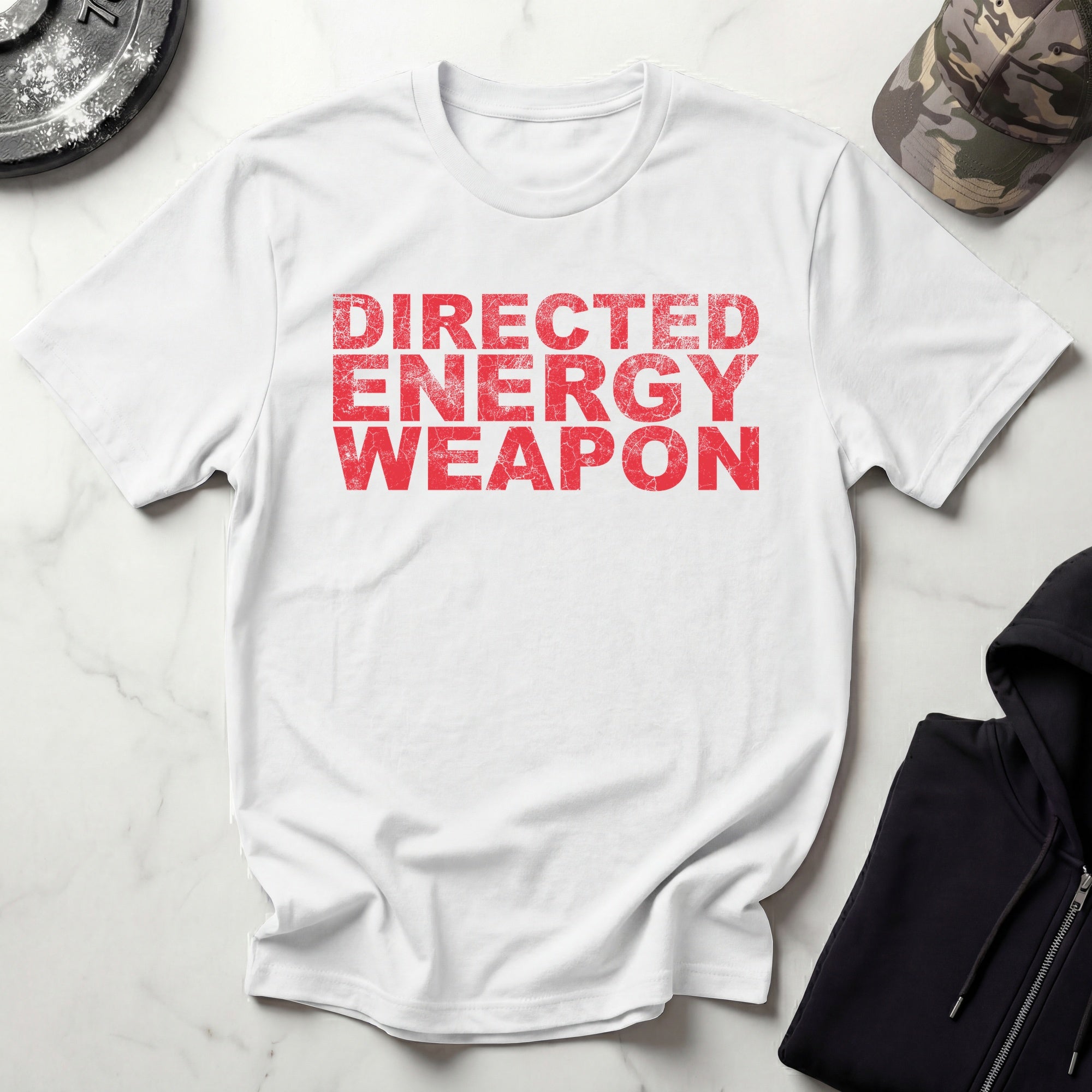Directed Energy Grunge Red Gym T-Shirt