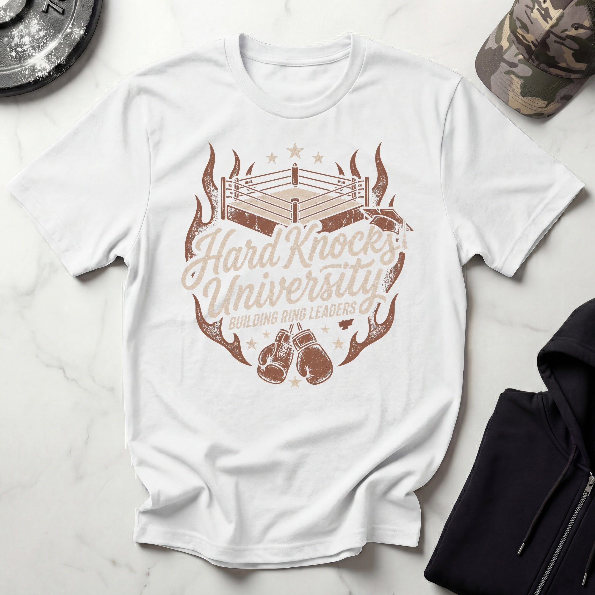 Hard Knocks University Boxing Gym T-Shirt