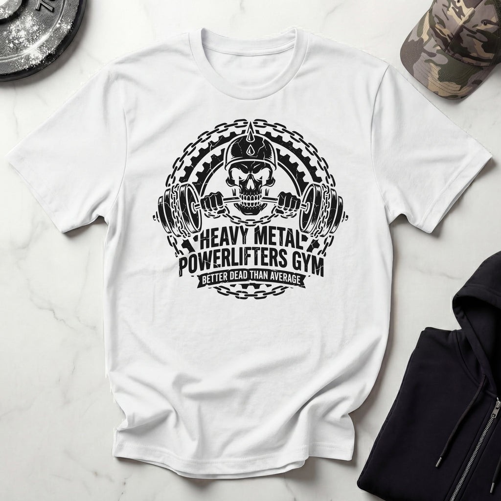 Heavy Metal Powerlifters Club Gym Tee