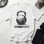 Ironed Out Kettlebell Retro Gym T-Shirt