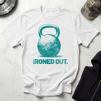 Ironed Out Kettlebell Vintage Gym T-Shirt