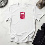 Kettlebell Graphic Vintage Gym T-Shirt