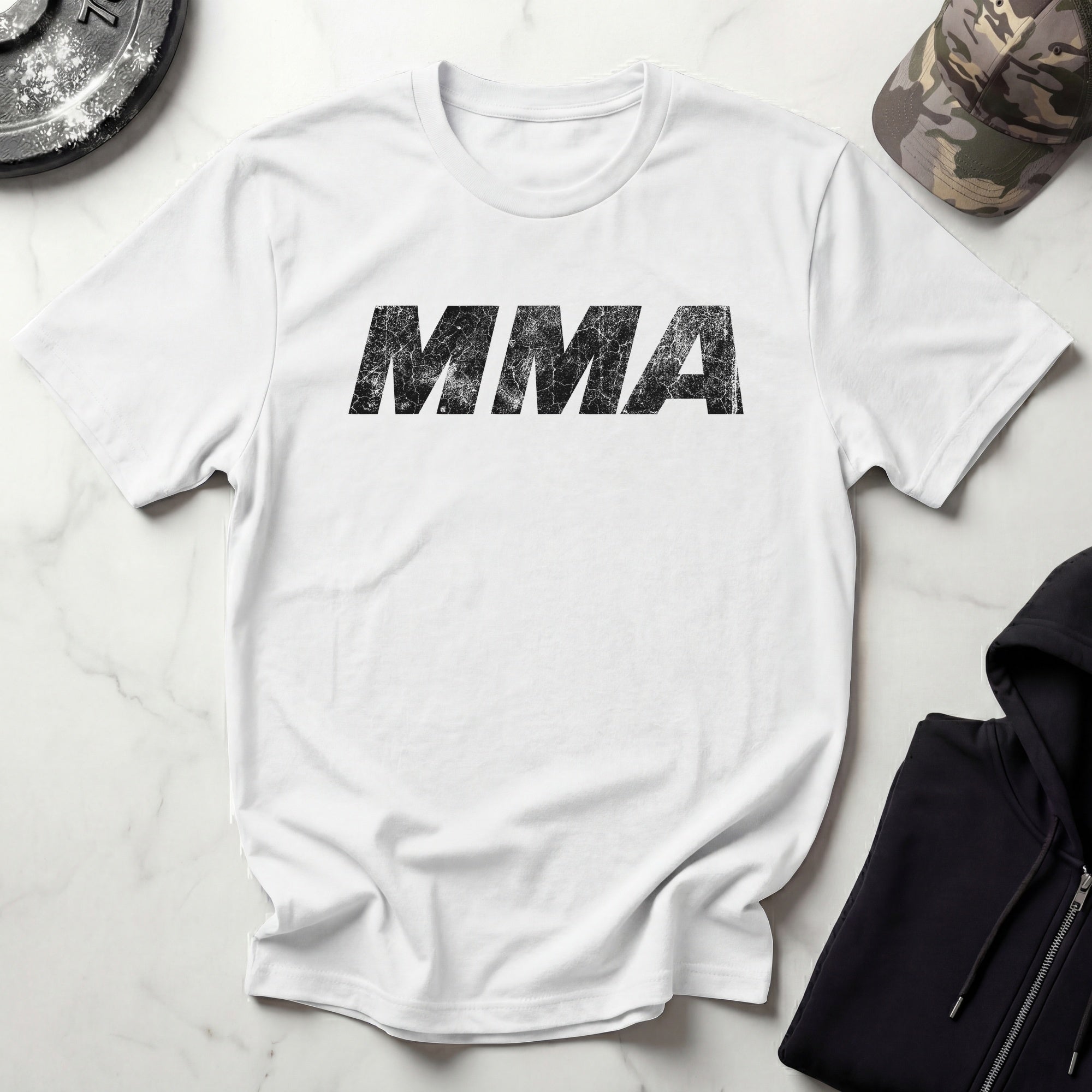 MMA Graphic Vintage Gym T-Shirt